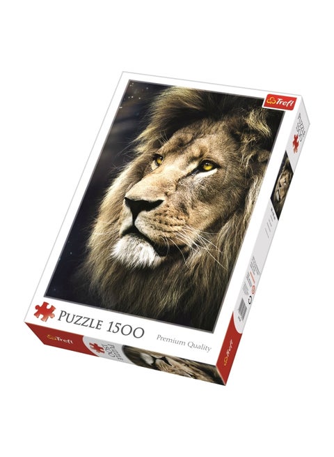 500-Piece Lion's Portrait Puzzle