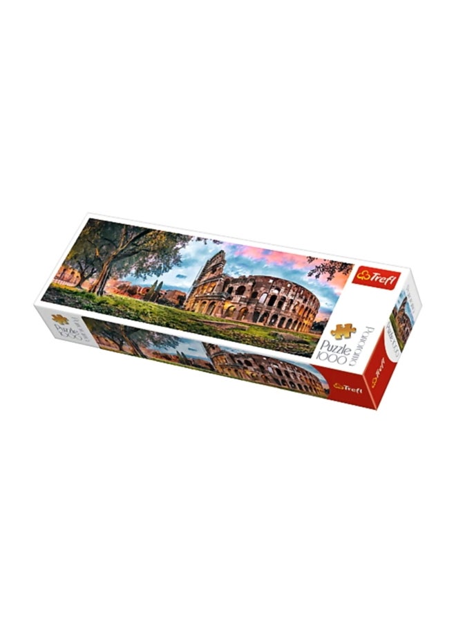 Trefl 1000-Piece Panorama Colosseum At Dawn Jigsaw Puzzle - Image 1