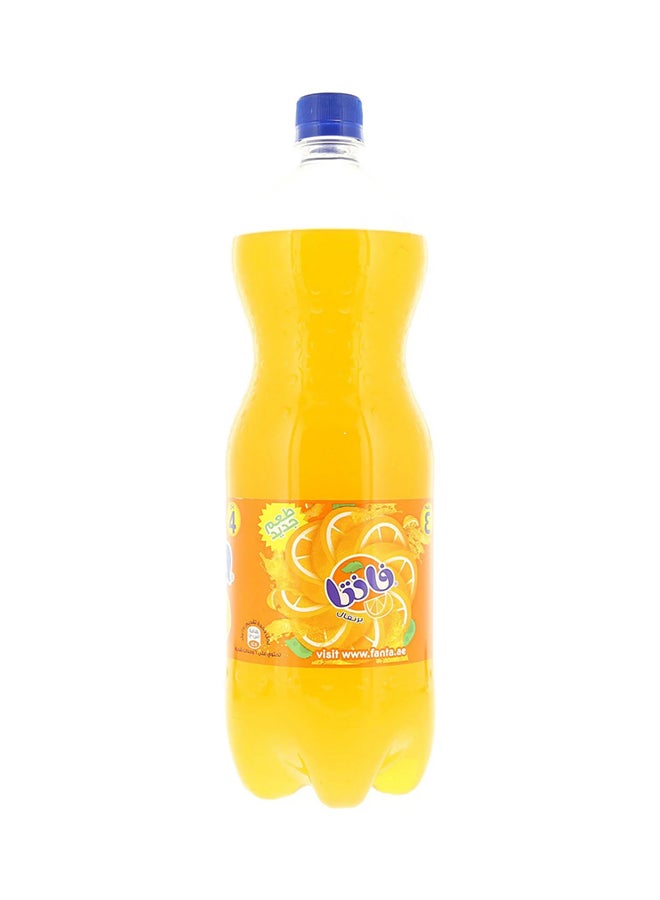 فانتا مشروب غازي في زجاجة مصنوعة من بولي إيثيلين تيرفثالات برتقالي 1.5لترات - Image 2
