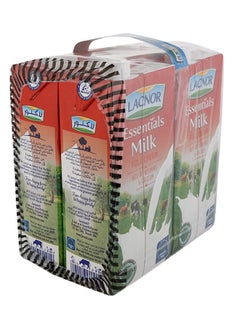 Lacnor Long Life Milk Full Cream Plain 1Liters Pack of 4  - Image 3
