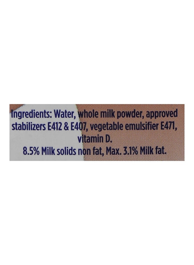 Lacnor - Long Life Milk Full Cream Plain 1Liters Pack of 4 - Image 1