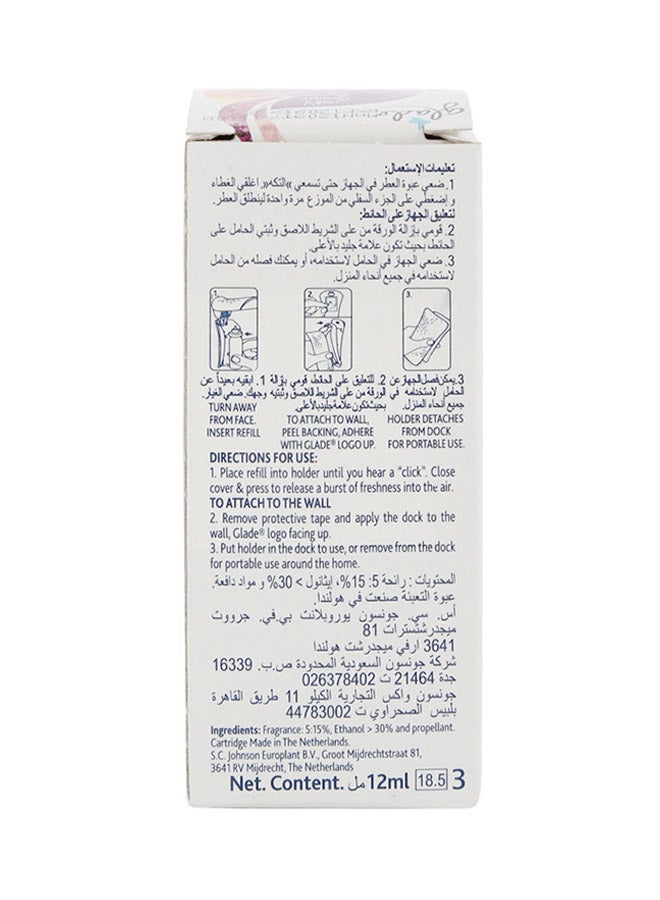 Glade One Touch Air Freshener Refill Purple 12ml - Image 2