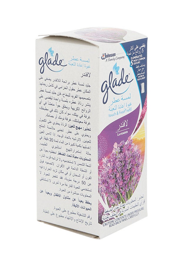 Glade One Touch Air Freshener Refill Purple 12ml - Image 3