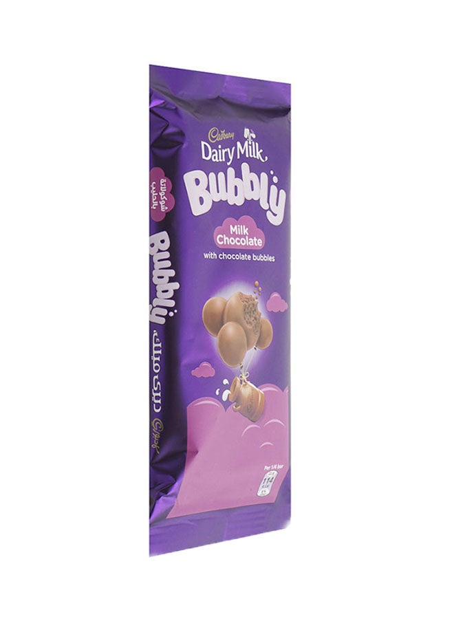 Cadbury Dairy Milk Bubbly Milk Chocolate 87grams - Image 3