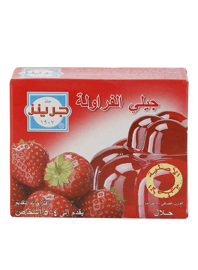GREEN'S - Strawberry Jelly 80grams - Image 1