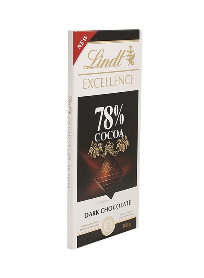 Lindt Excellence Dark 78% Cocoa 100grams  - Image 3