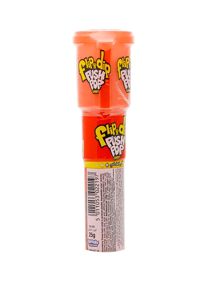 Bazooka - Flip N Dip Push Pop Multi Flavor Candy 25grams - Image 1