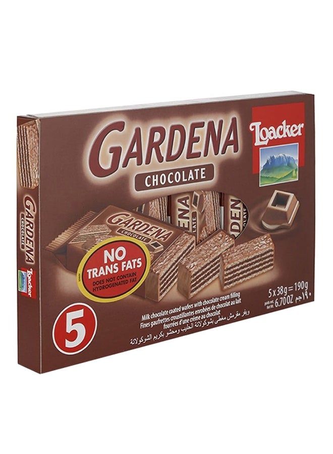 Loacker Gardena Chocolate Coated Wafer 190grams - Image 3