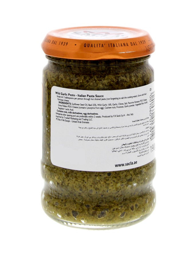 Sacla Wild Garlic Pesto 190grams  - Image 2