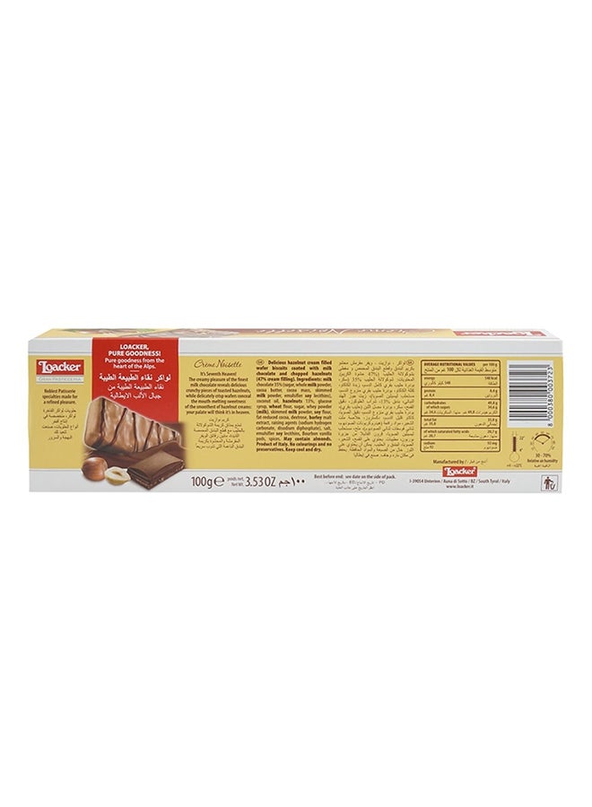 Loacker Creme Noisette Wafer 100grams  - Image 2