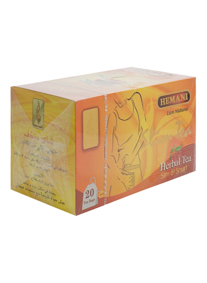 HEMANI - Live Natural Slim And Smart Herbal Tea 20 Bags - Image 1