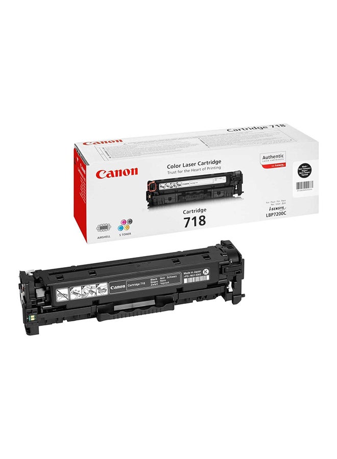 Canon 718 Toner Cartridge For Printer Black