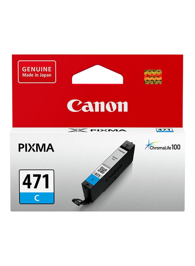 Canon - CLI-471  Ink For Printers Cyan - Image 1