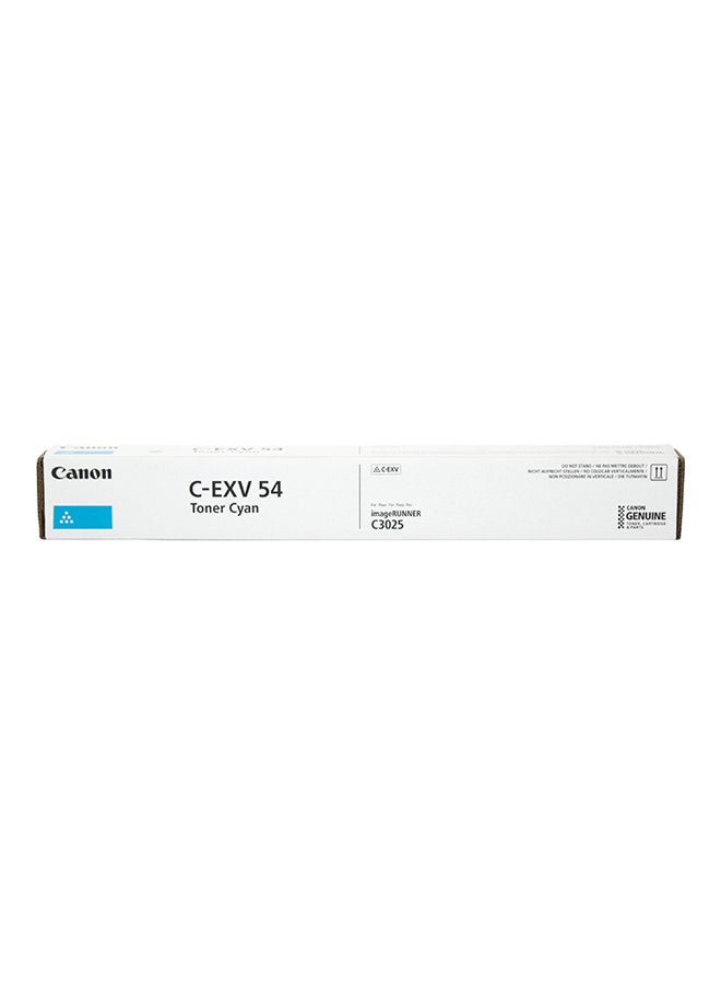 Canon C-EXV54 Ink Toner Cartridge Cyan 