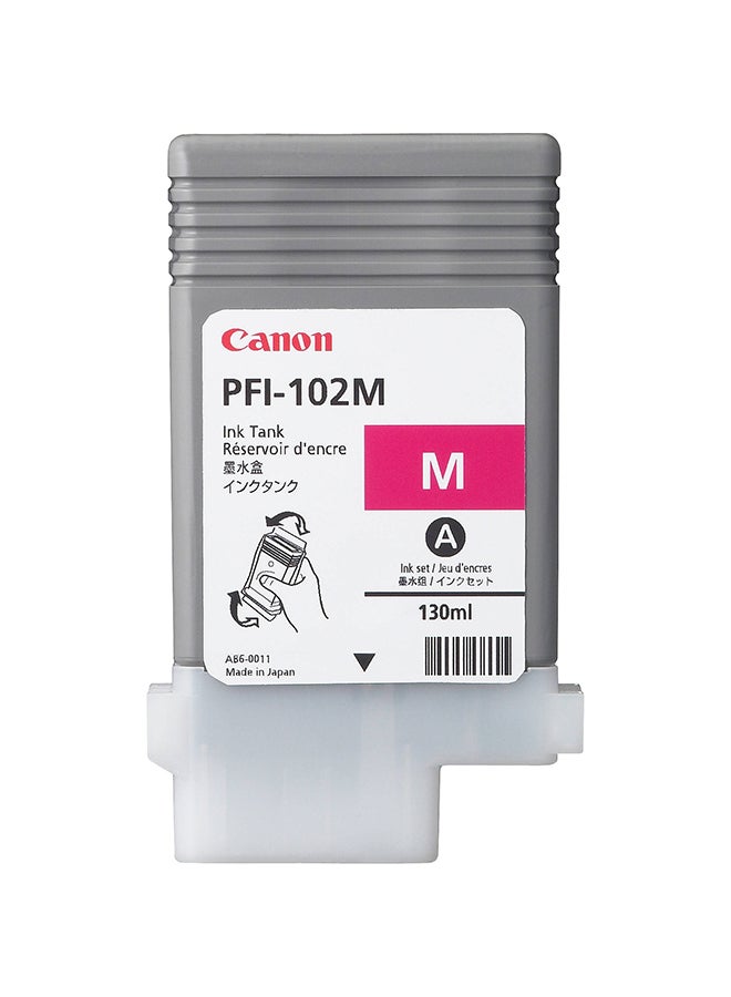 Canon PFI 102  Ink For Printers Magenta