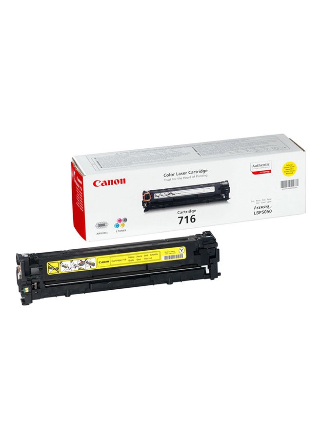 Canon 716 Toner For Printer Yellow - Image 2
