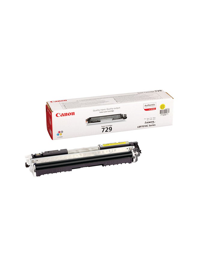 كانون خرطوشة حبر 729 للطابعة أصفر - Image 2