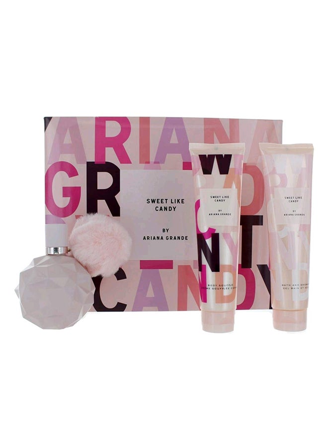 أريانا جراندي طقم عطر سويت لايك كاندي EDP يقدم كهدية مكون من 3 قطع - Image 2