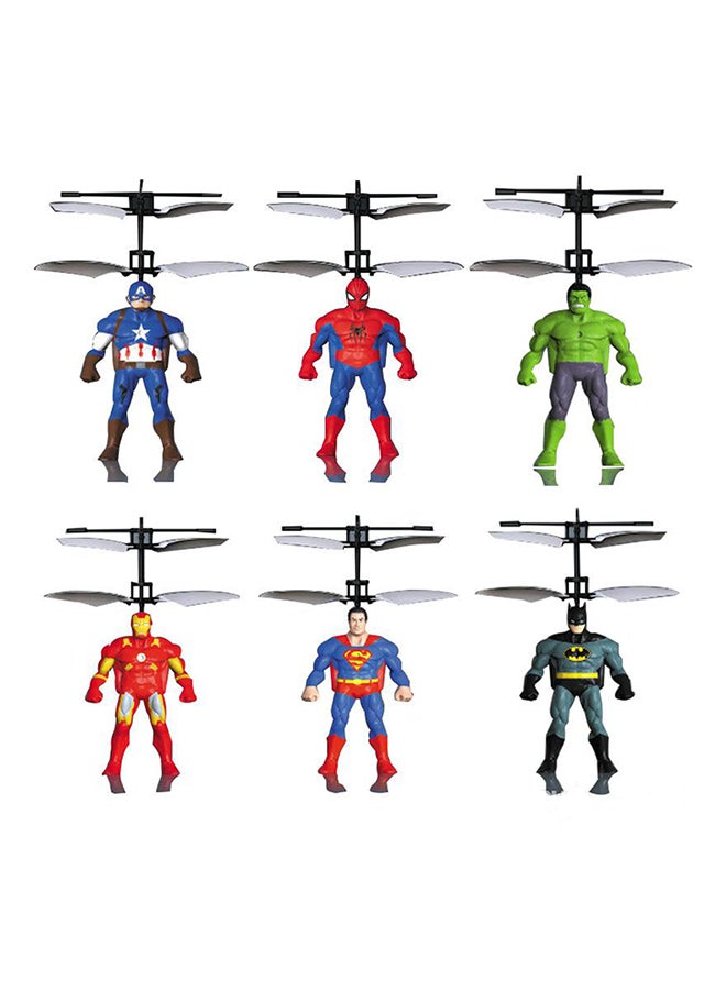 Generic - Cartoon Figure Electric Ball Helicopter Spiderman Toy - Image 1