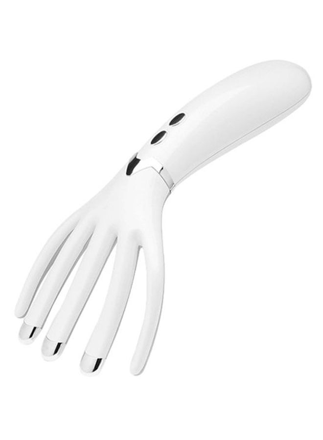 Generic Electric Vibrated Octopus Gripper Scalp Claw Head Massage Comb White 