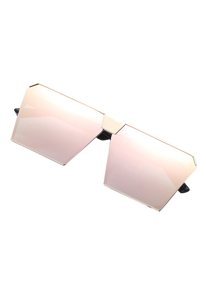 Women's UV400 Protection Lens Unique Vintage Square Sunglasses