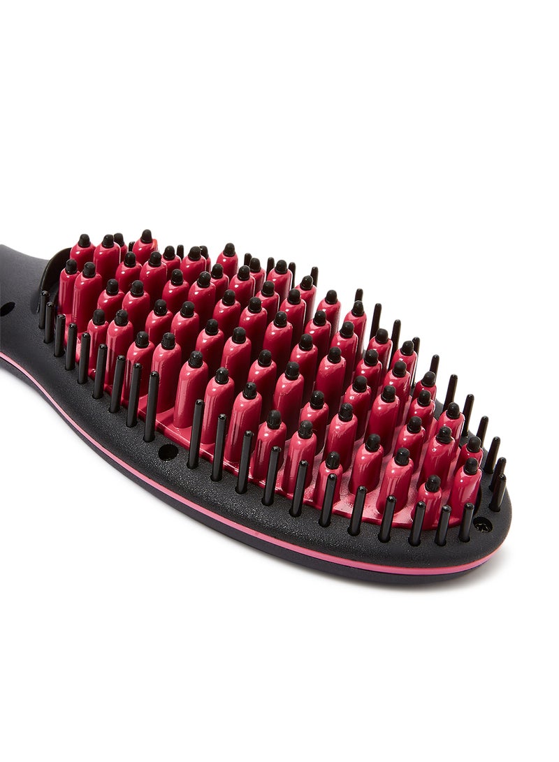 MTT Beauty Saloon Straightening Brush Black/Pink - Image 5