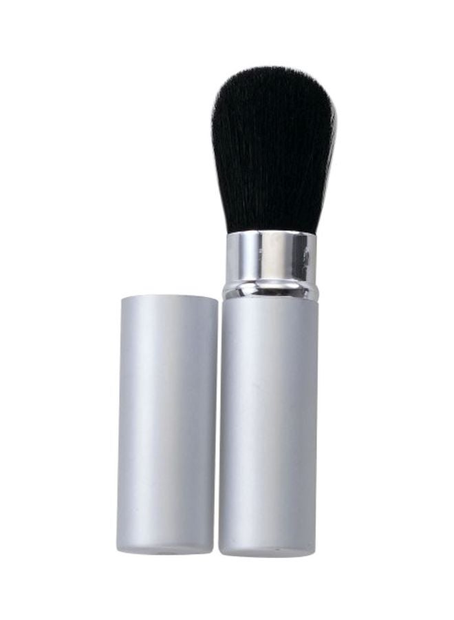 Face Powder Brush Silver/Black