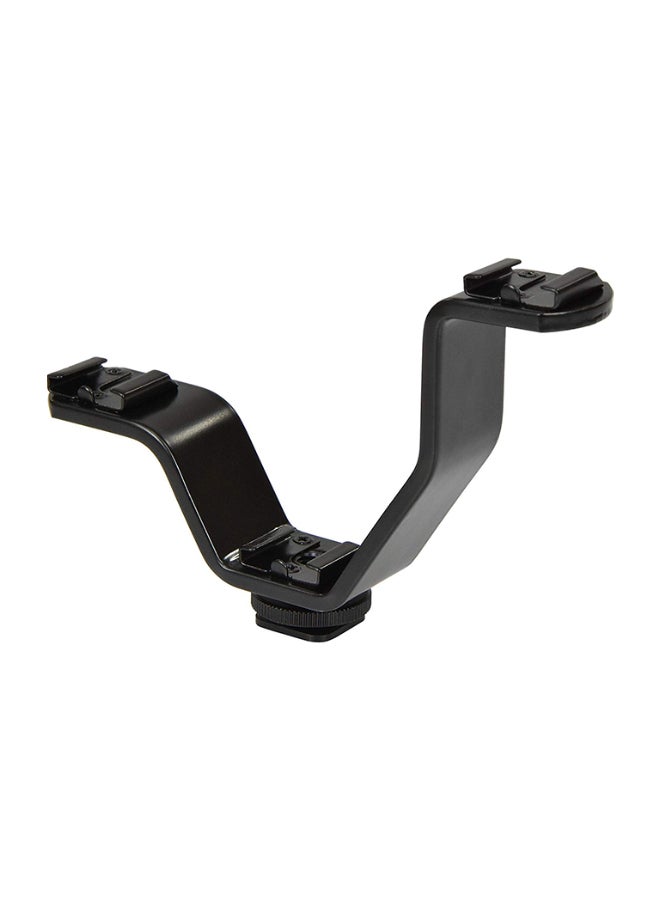 Triple Shoe Mounting Y-Bracket Stabilizer Black