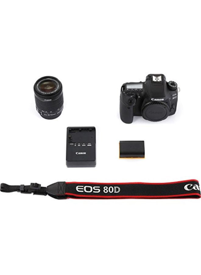 Canon - EOS 80D DSLR Camera With 18-55mm Lens With Accessories - Image 1