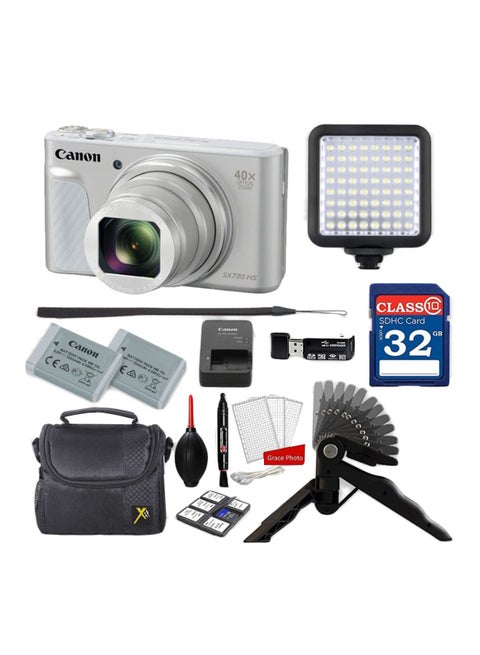 PowerShot SX730 HS Point And Shoot Digital Camera With Accessories