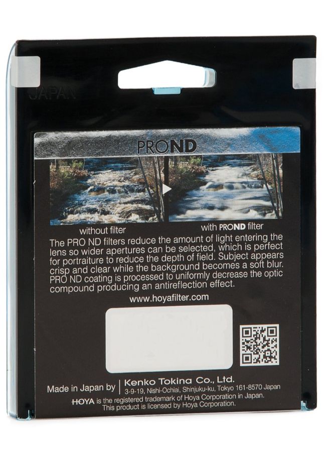 HOYA Camera Neutral Density Filter Black  - Image 3