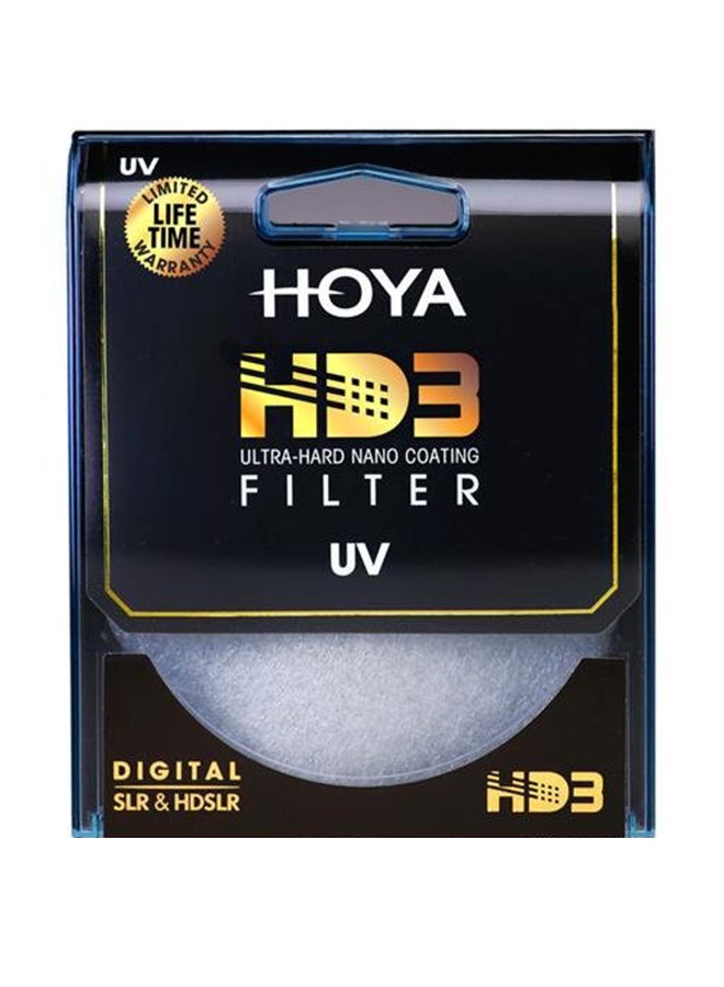 HOYA Multi Coated UV Glass Filter Black/Clear  - Image 2