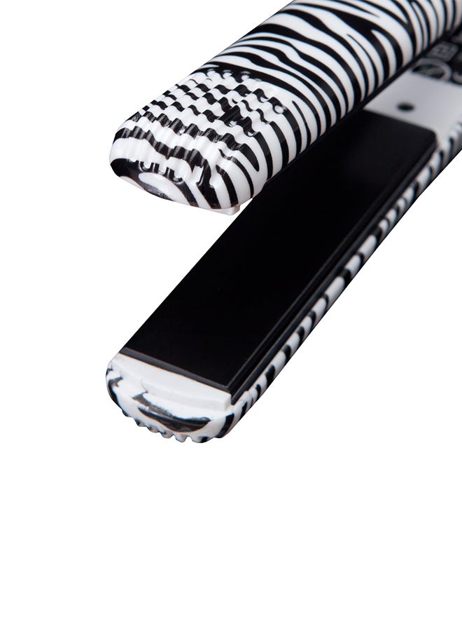 JOSE EBER Ceramic Straightening 1.25 inch Flat Iron Black/White 400grams - Image 4
