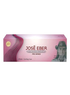 JOSE EBER Pro Series Clipless Curling Iron Rod Pink/Black 25ml  - Image 5