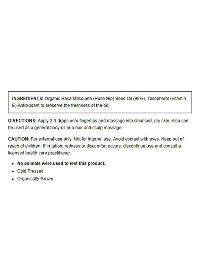 Life-flo Pure Rosehip Seed Oil Gold 30ml  - Image 5