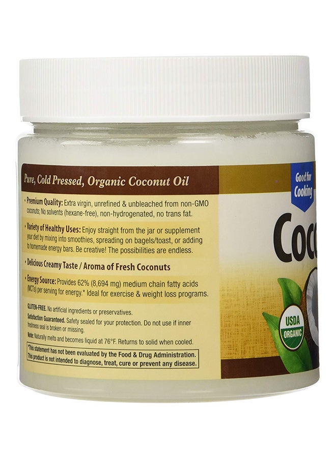 Nature's Way Extra Virgin Organic Coconut Oil 448grams  - Image 2