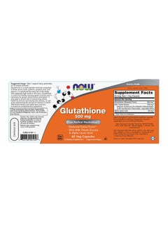 Now Foods Glutathione 500 mg 60 Veg Capsules  - Image 4