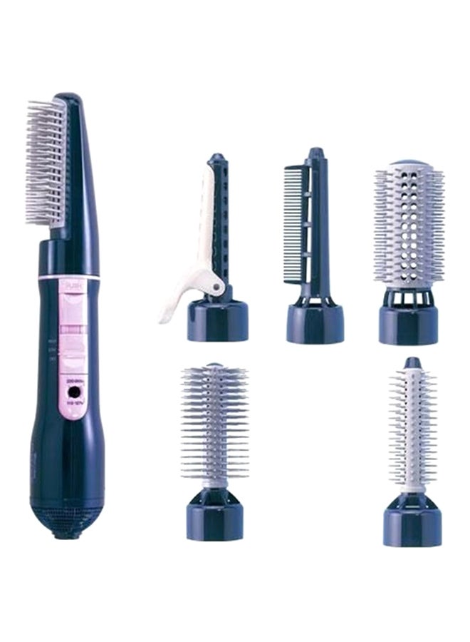 Tescom Hair Styler With 5 Attachments Blue/White 