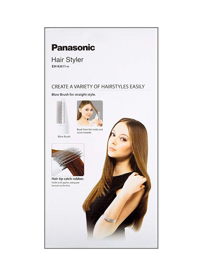 Panasonic - Hair Styler, Blow Brush Eh-Ka11 White - Image 1