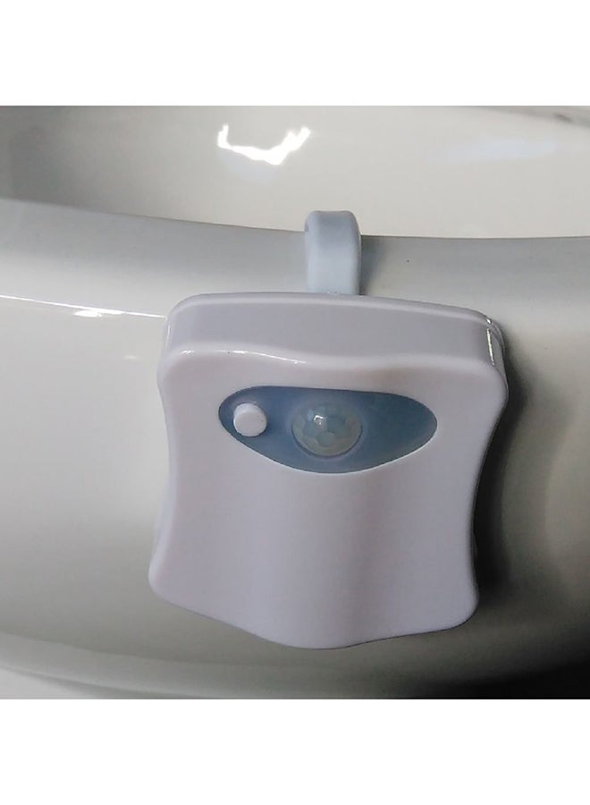 AS SEEN ON TV Motion Activated Toilet Bowl Night Light Blue 66mm  - Image 4
