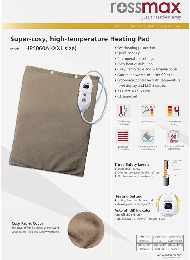 Rossmax heating pad (HP 3040 )