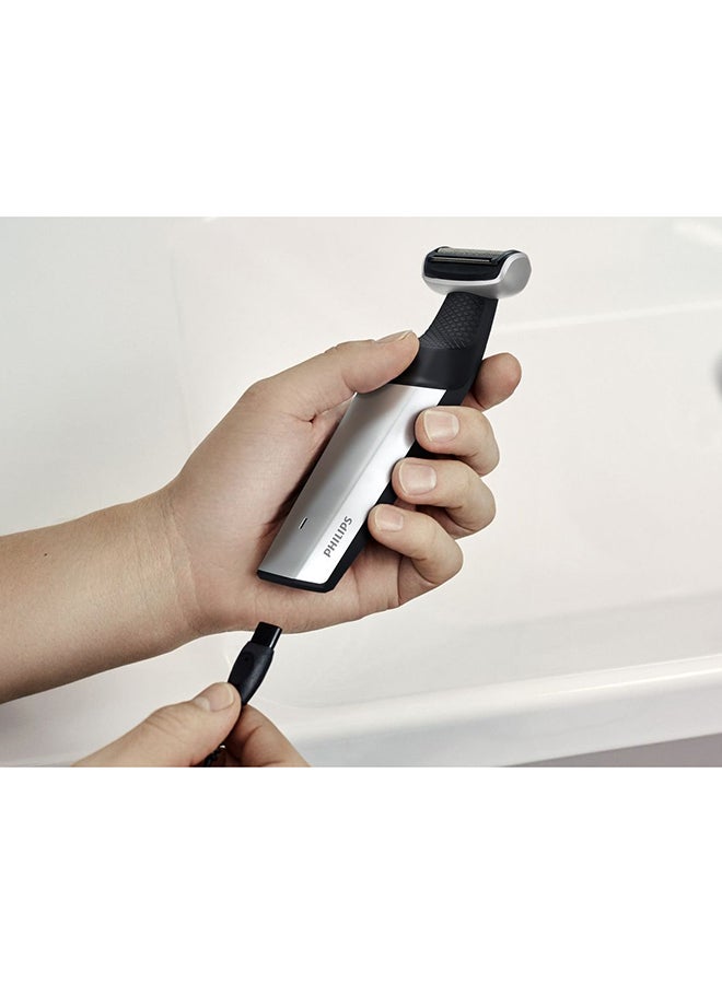 Showerproof Bodygroom Series 5000 BG5020/13 Silver/Black - v1563796078/N15956085A_7