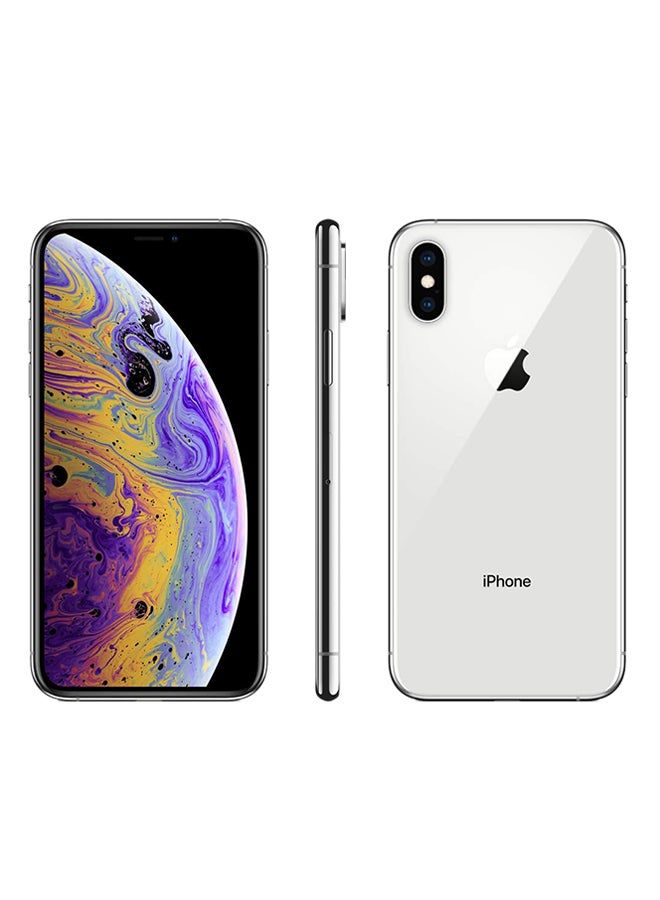 Apple - iPhone XS With FaceTime Silver 64GB 4G LTE - Middle East Region - Image 1