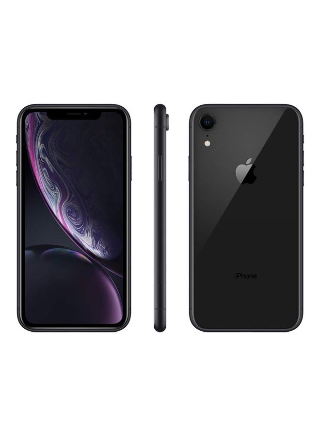 Apple - iPhone XR With FaceTime Black 128GB 4G LTE - International Version - Image 1