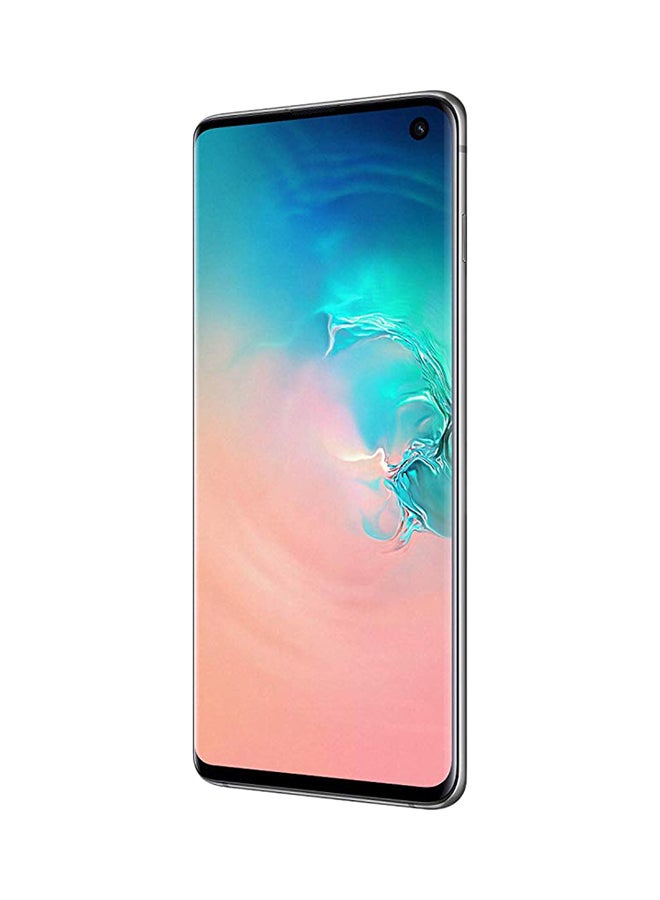Samsung - Galaxy S10 Dual SIM Prism White 8GB RAM 128GB 4G LTE - Image 1