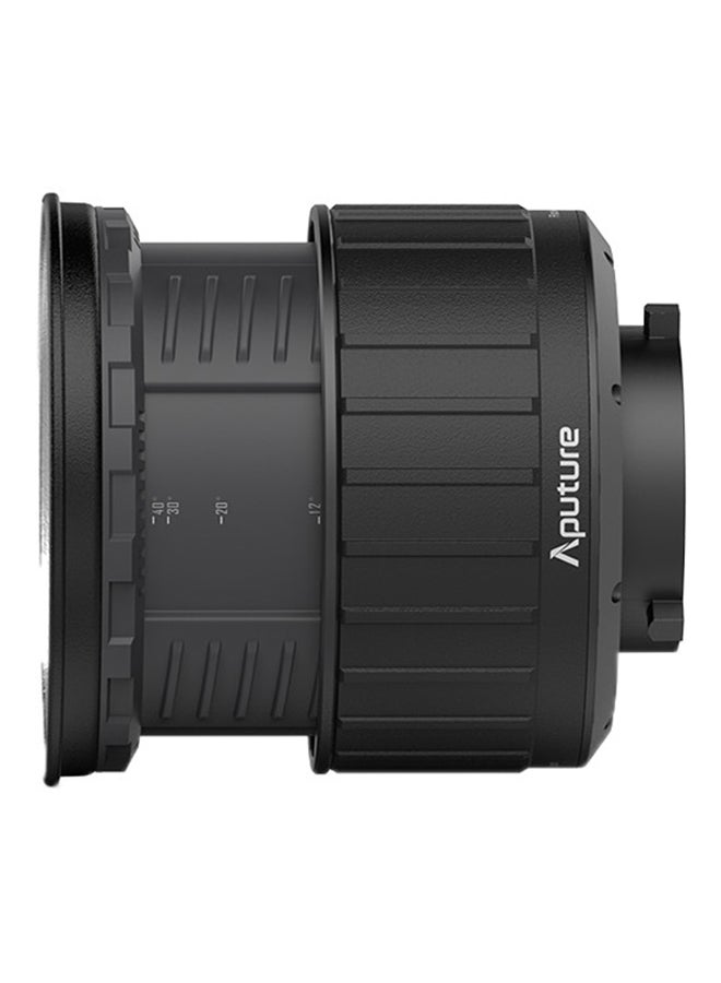 Aputure 2X Fresnal Mount For Studio Light Black  - Image 3