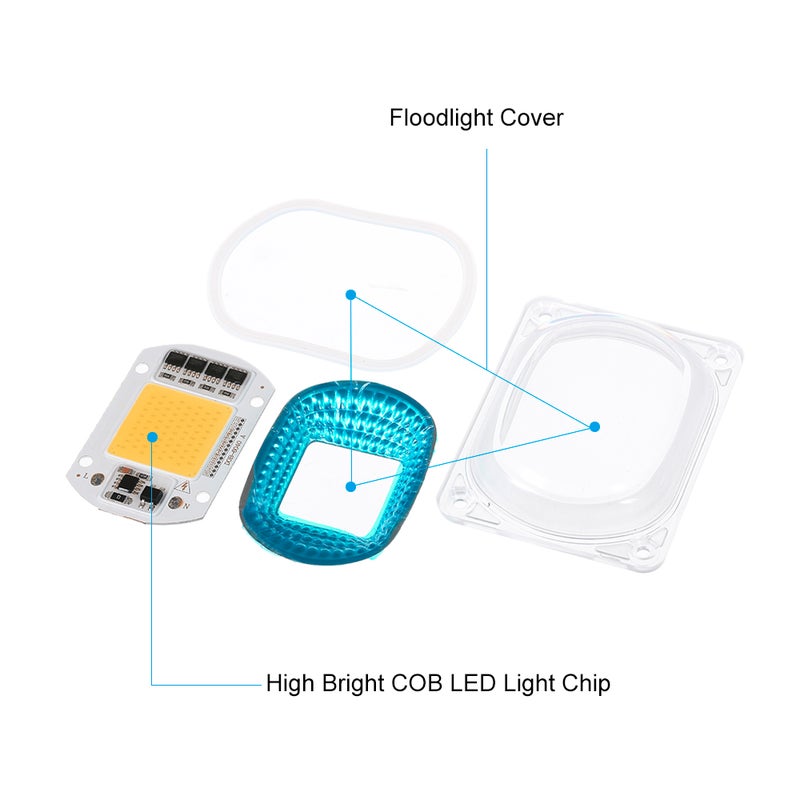 Generic - COB LED Fish Aquarium Light Blue/Clear 0.035kg - Image 1