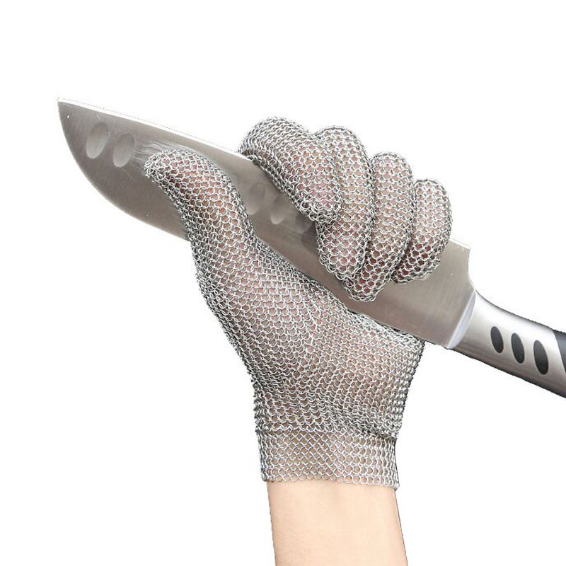 High-Quality Cut Resistant Protective Gloves Silver Syard - Image 1