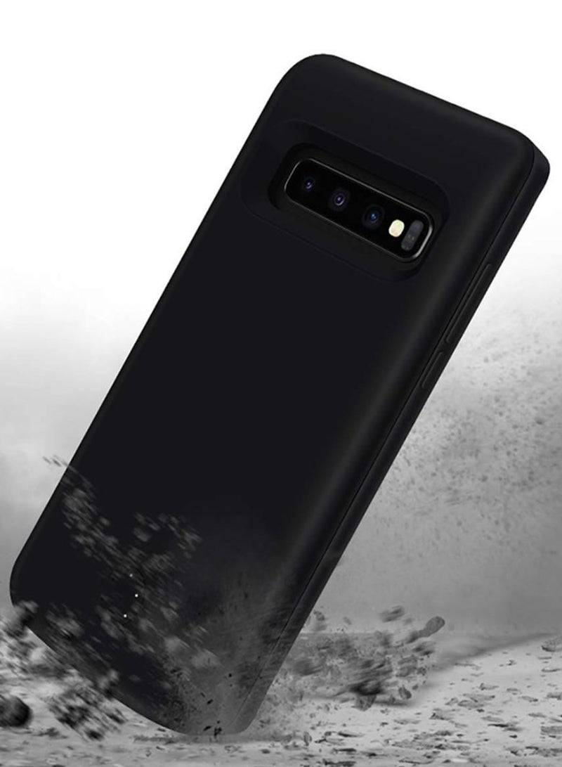 JLW - Protective Battery Charger Case Cover For Samsung Galaxy S10 Plus Black - Image 1