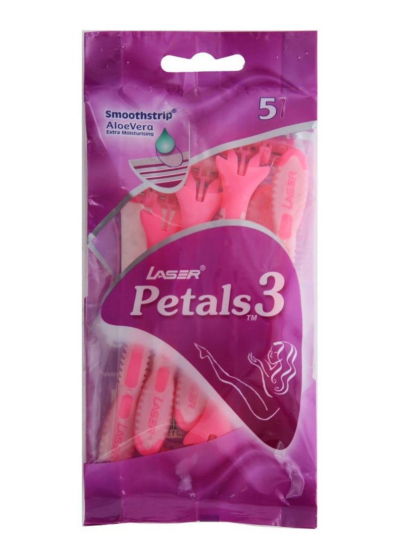 طقم شفرات حلاقة بيتال مكون من 5 قطع